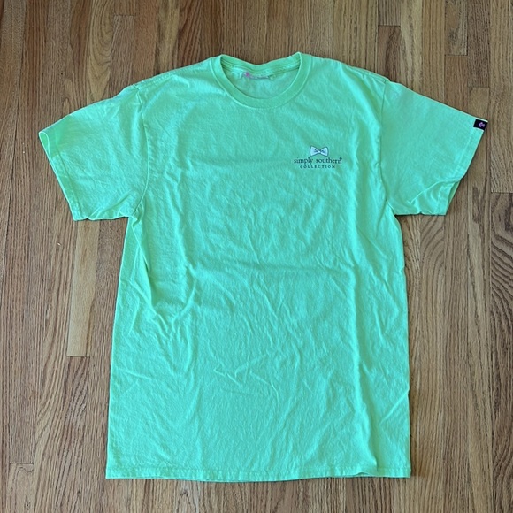 Simple Southern Green Tee - Picture 1 of 3